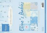 Joy!Crafts-Papierset A5 Elines Babies blue